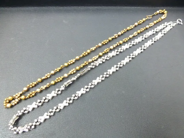 K18ネックレス Pt850ネックレス
