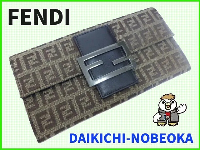 FENDI　ズッカ　長財布