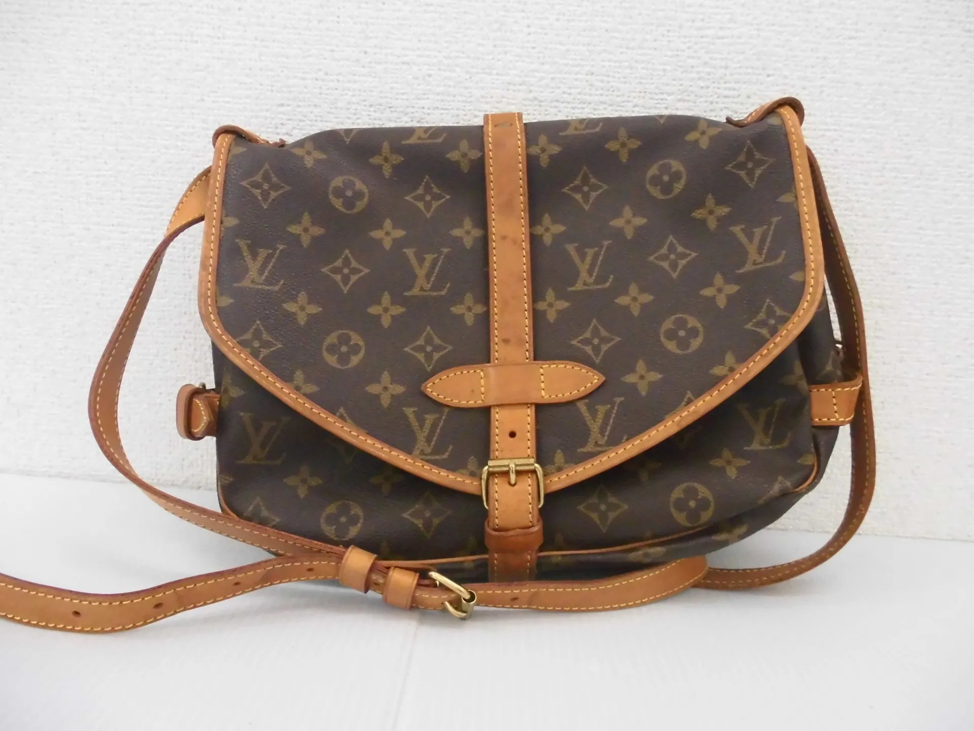 ルイヴィトン　モノグラム　ソミュール