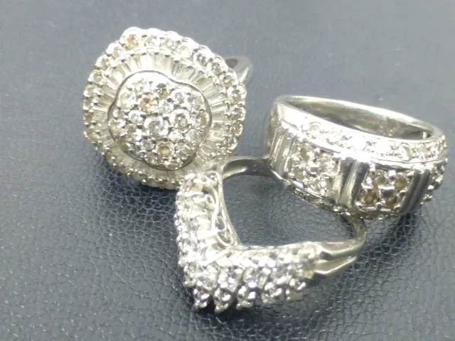 プラチナリング　ダイヤモンド