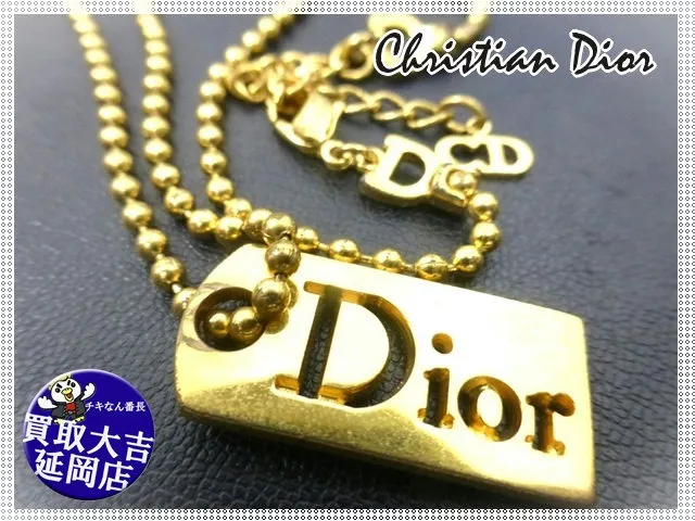 Dior　メッキアクセサリー
